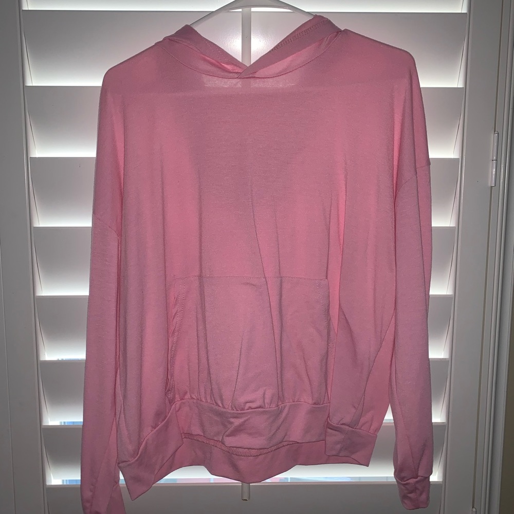 Size Small baby pink Lightweight Hoodie